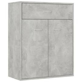 Servantă, gri beton, 60x30x75 cm, pal, 2 image