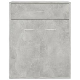 Servantă, gri beton, 60x30x75 cm, pal, 7 image