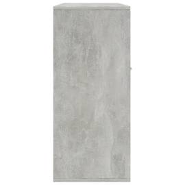 Servantă, gri beton, 88x30x70 cm, pal, 6 image