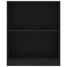 Bibliotecă, negru, 60 x 24 x 74,5 cm, pal, 4 image