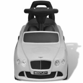Mașină pentru copii fără pedale bentley alb, 2 image