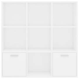 Bibliotecă, alb, 98 x 30 x 98 cm, pal, 7 image