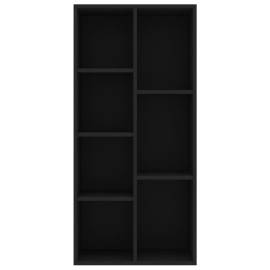 Bibliotecă, negru, 50 x 25 x 106 cm, pal, 4 image