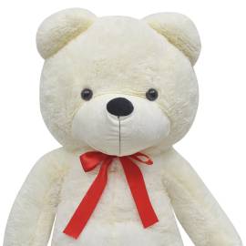 Ursuleț de pluș moale de jucărie xxl, alb, 160 cm, 4 image