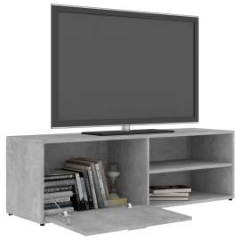 Comodă tv, gri beton, 120 x 34 x 37 cm, pal, 5 image