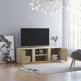 Comodă tv, stejar sonoma, 120 x 34 x 37 cm, pal, 4 image