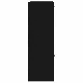 Dulap de depozitare, negru, 60 x 29,5 x 90 cm, pal, 8 image