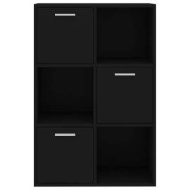 Dulap de depozitare, negru, 60 x 29,5 x 90 cm, pal, 7 image