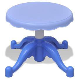 Orgă pentru copii cu scaun/microfon, 37 clape, albastră, 7 image