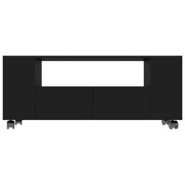 Comodă tv, negru, 120 x 35 x 43 cm, pal, 4 image