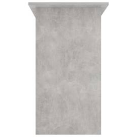 Birou, gri beton, 80 x 45 x 74 cm, pal, 6 image