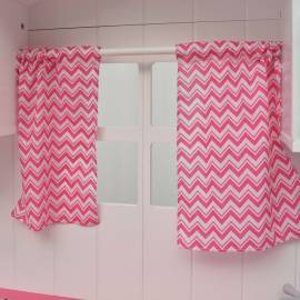 Bucătărie de jucărie din lemn 82 x 30 x 100 cm, roz și alb, 2 image