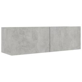 Comodă tv, gri beton, 100 x 30 x 30 cm, pal, 2 image