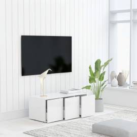 Comodă tv, alb, 80 x 34 x 30 cm, pal, 4 image