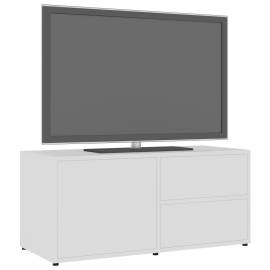 Comodă tv, alb, 80 x 34 x 36 cm, pal, 4 image