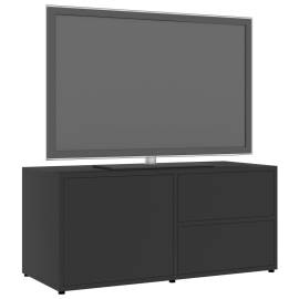Comodă tv, gri, 80 x 34 x 36 cm, pal, 4 image