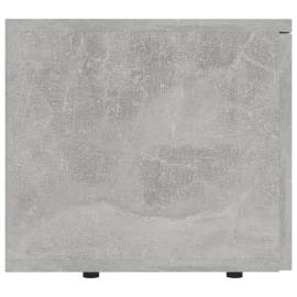 Comodă tv, gri beton, 80 x 34 x 30 cm, pal, 7 image