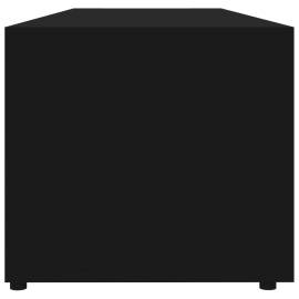 Comodă tv, negru, 120 x 34 x 30 cm, pal, 7 image