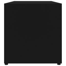 Comodă tv, negru, 80 x 34 x 36 cm, pal, 8 image