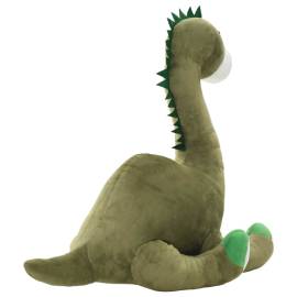 Jucărie dinozaur brontosaurus, verde, pluș, 5 image