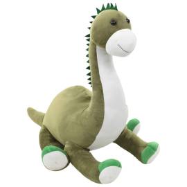 Jucărie dinozaur brontosaurus, verde, pluș, 2 image