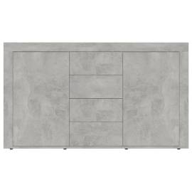 Servantă, gri beton, 120 x 36 x 69 cm, pal, 6 image