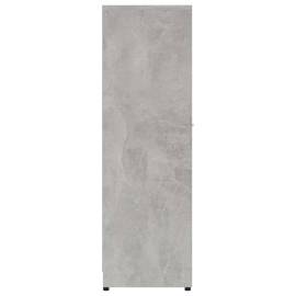 Dulap de baie, gri beton, 30 x 30 x 95 cm, pal, 8 image