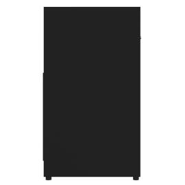 Dulap de baie, negru, 60 x 33 x 61 cm, pal, 8 image