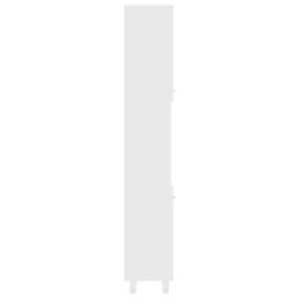 Dulap de baie, alb, 30 x 30 x 179 cm, pal, 8 image