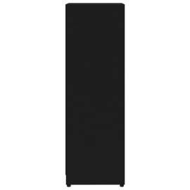 Dulap de baie, negru, 30 x 30 x 95 cm, pal, 8 image