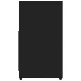 Dulap de baie, negru, 60 x 33 x 58 cm, pal, 9 image