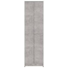 Șifonier de hol, gri beton, 55x25x189 cm, pal, 7 image