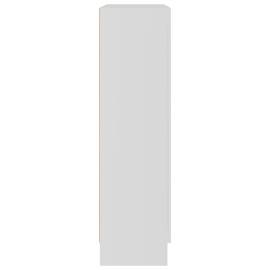 Dulap cu vitrină, alb, 82,5 x 30,5 x 115 cm, pal, 7 image