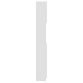 Dulap de baie, alb, 32 x 25,5 x 190 cm, pal, 8 image