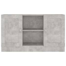 Servantă, gri beton, 120 x 30,5 x 70 cm, pal, 6 image