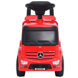 Mașinuță pentru pași mercedes-benz, roșie, 3 image