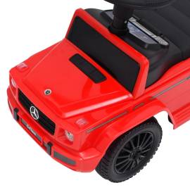 Mașinuță pentru pași mercedes-benz g63, roșu, 5 image