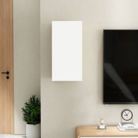 Comodă tv, alb, 30,5x30x60 cm, pal, 4 image