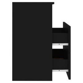 Noptiere, 2 buc., negru, 50x32x60 cm, 8 image