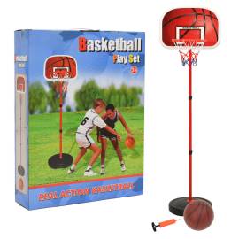 Set de joc de baschet pentru copii, reglabil, 160 cm