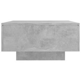 Măsuță de cafea, gri beton, 90x60x31 cm, pal, 5 image