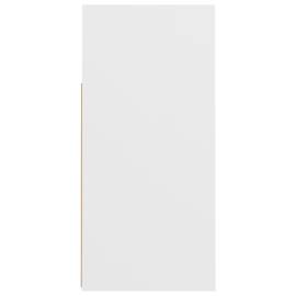 Servantă cu lumini led, alb, 80x35x75 cm, 10 image