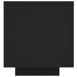 Comodă tv cu lumini led, negru, 160x35x40 cm, 10 image