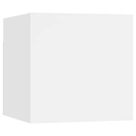 Dulap tv montaj pe perete, alb, 30,5x30x30 cm, 2 image