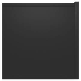 Dulapuri tv suspendate, negru, 60x30x30 cm, 6 image