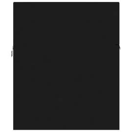 Dulap de chiuvetă, negru, 90x38,5x46 cm, pal, 6 image