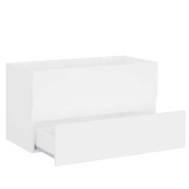 Dulap de chiuvetă, alb, 80x38,5x45 cm, pal, 4 image