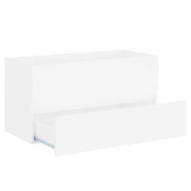Dulap de chiuvetă, alb, 90x38,5x45 cm, pal, 4 image