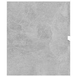 Dulap de chiuvetă, gri beton, 100x38,5x45 cm, pal, 6 image