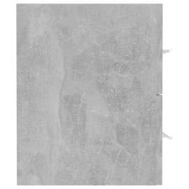 Dulap de chiuvetă, gri beton, 41x38,5x48 cm , pal, 6 image